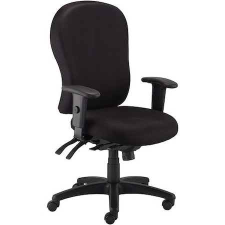 Eurotech - The Raynor Group Chair, 4x4xl, 29inWx26inDx40-1/2inH, Black EUTFM408063